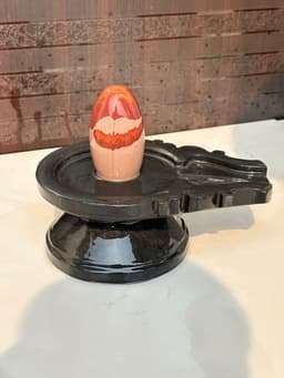 Natural Narmada Shivling from Madhya Pradesh traditional Indian worship – Image 37