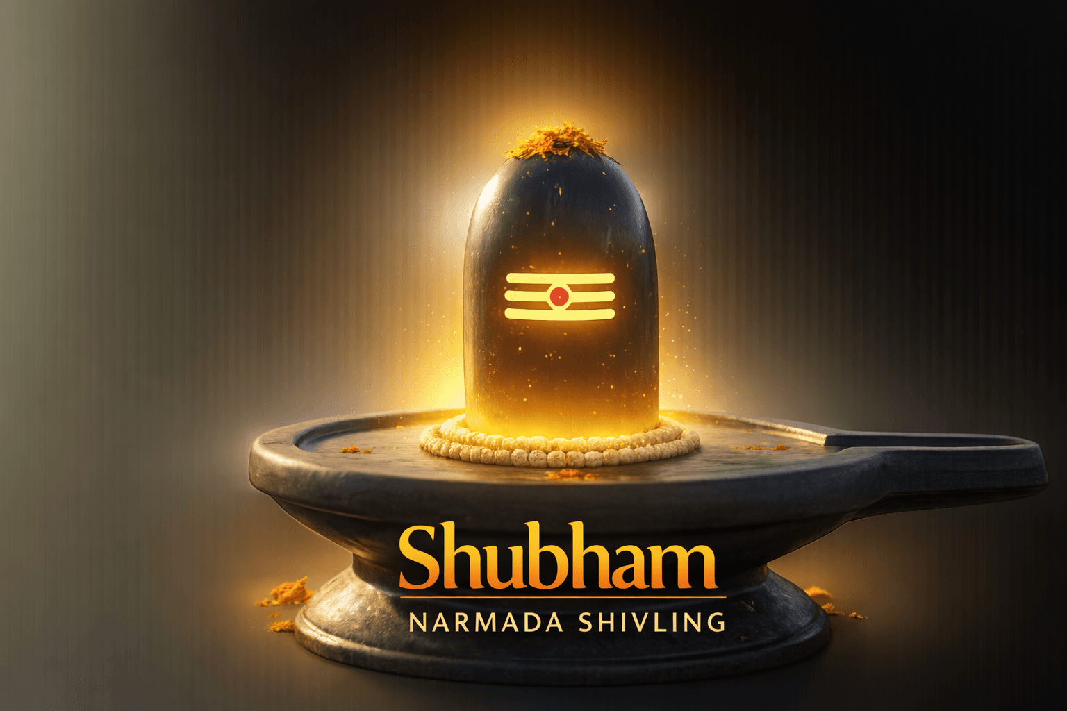 Special Narmada Shivling Bottom